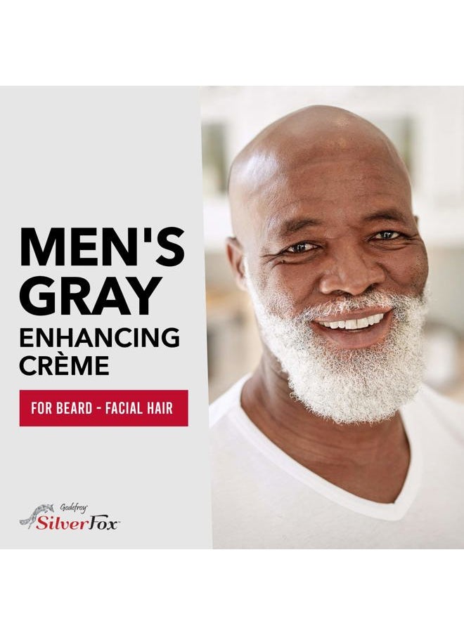 Godefroy Silver Fox Men's Silver And Gray Beard Brightener For Ethnic Hair Types, 3 Fluid Ounce  - Image 5