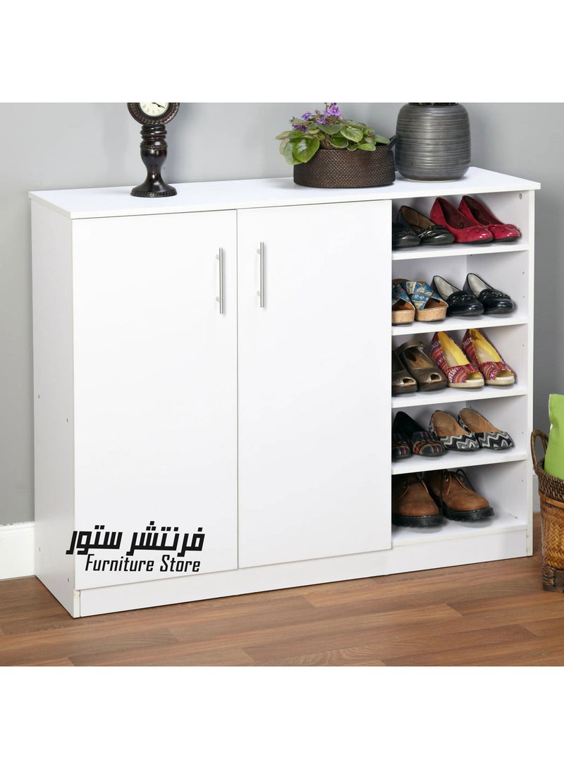 Furniture Store Modern shoe cabinet - height 90 cm - width 120 cm - depth 34 cm, from Furniture Store.  - Image 1