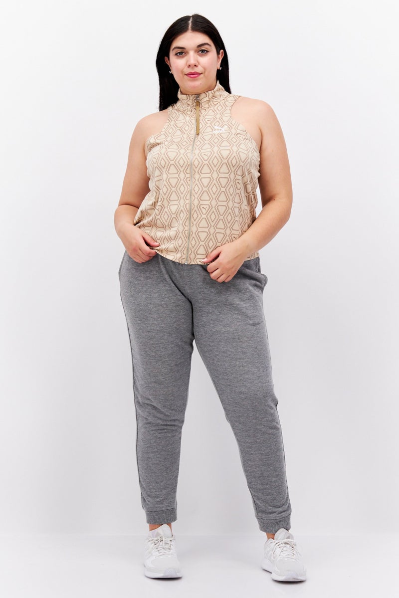 Puma x Select Women Sportswear Fit Outdoor Sleeveless Top, Beige - Image 4