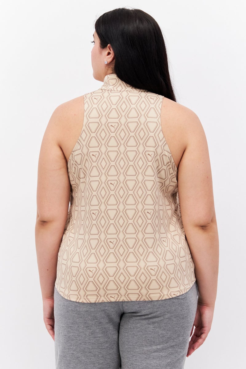 Puma x Select Women Sportswear Fit Outdoor Sleeveless Top, Beige - Image 2