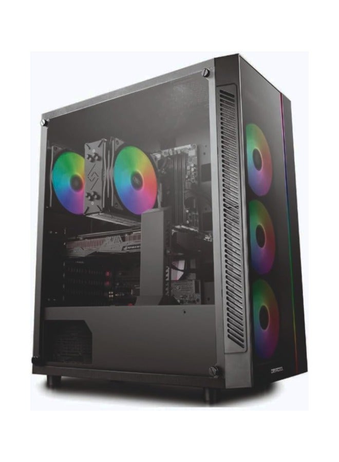 Game Sekret Smartpack Gaming PC - Intel Core i5-11400F Processor | NVIDIA RTX 3050 6GB GPU | 16GB DDR4 RAM | 500GB M.2 NVMe SSD | Air Cooler | WiFi/Bluetooth Ready | Windows 11 Pro | Game Sekret Desktop Computer Tower  - Image 2