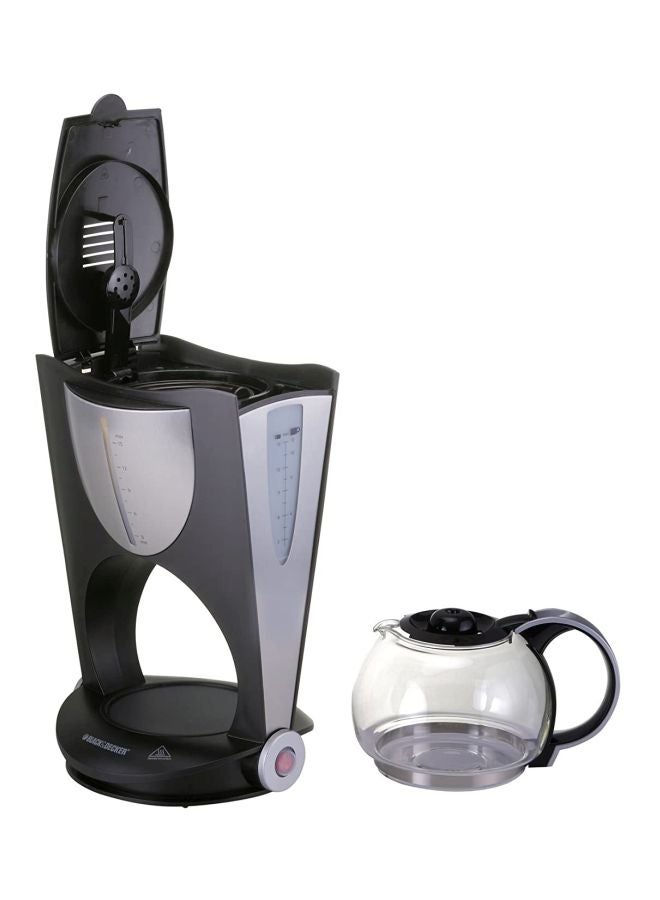 BLACK+DECKER Plastic Coffee Maker 1 L 150 W DCM80-B5 Grey - Image 3