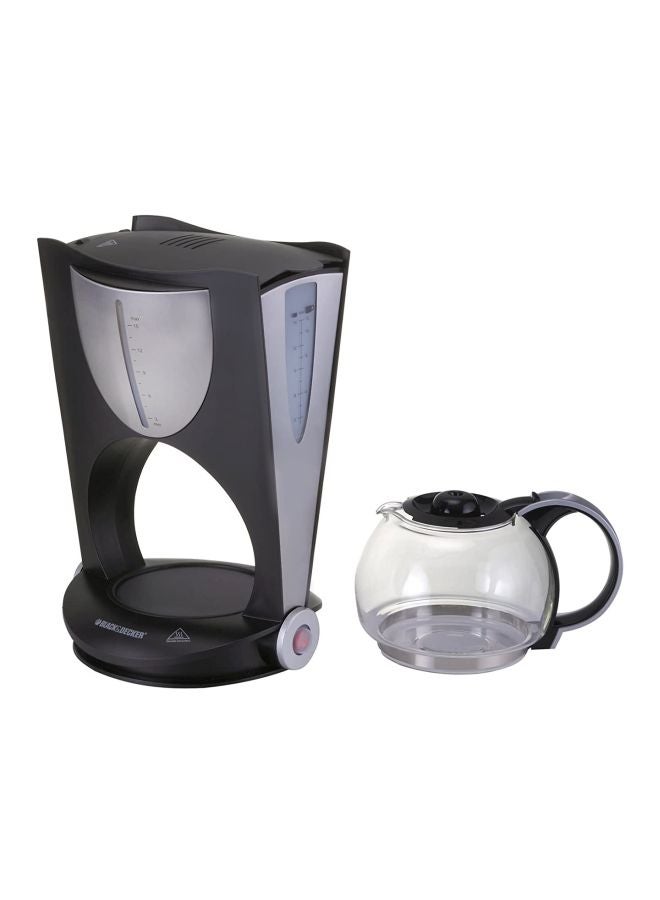 BLACK+DECKER Plastic Coffee Maker 1 L 150 W DCM80-B5 Grey - Image 4