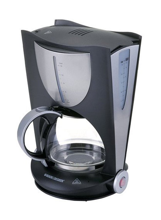 BLACK+DECKER Plastic Coffee Maker 1 L 150 W DCM80-B5 Grey - Image 1