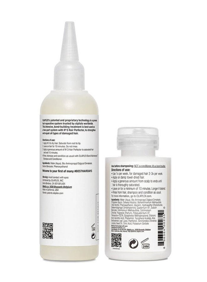 Olaplex No.3 Hair Perfecter With  No.0 Intensive Bond Building Treatment Clear - Image 2