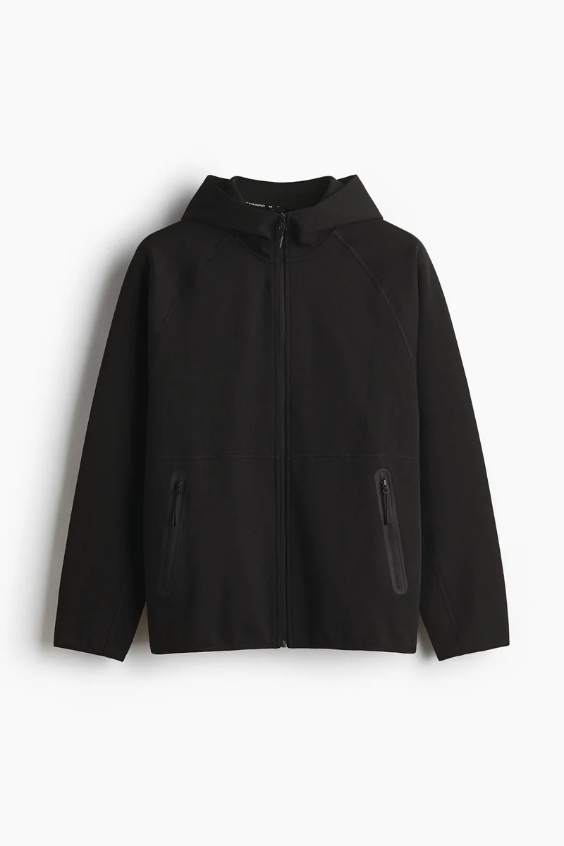 H&M  DryMove™ Zip-through hoodie for Men | Best Price UAE