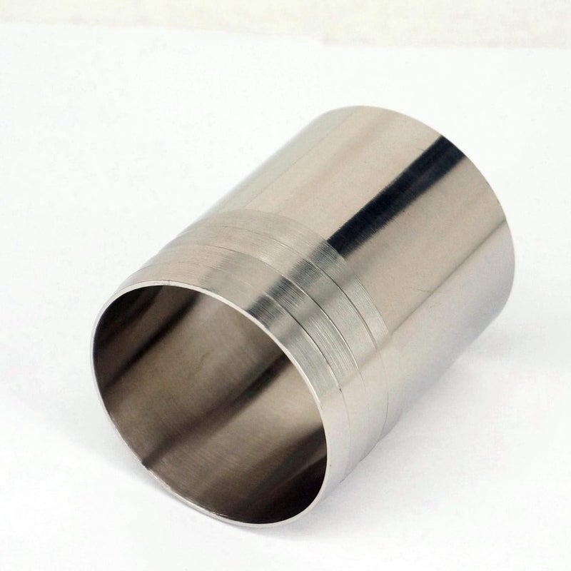 304 Stainless Steel 57mm Tube OD Hose Weld Pipe Fitting Connector - Image 4
