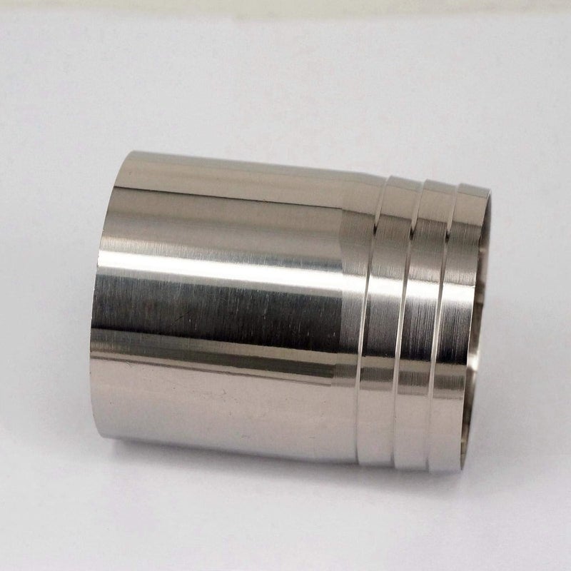304 Stainless Steel 57mm Tube OD Hose Weld Pipe Fitting Connector - Image 5