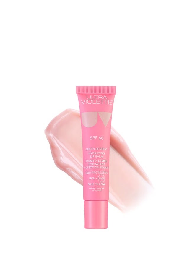Ultra Violette Sheen Screen Hydrating SPF50 Lip Balm - Silk Pillow - Image 1