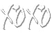 ASTUTE GRACE AG XO XO Sticker White Die Cut Decal Hugs and Kisses Design 6 Inch for Car Truck Window Laptop Wall 2 Pack - Image 2