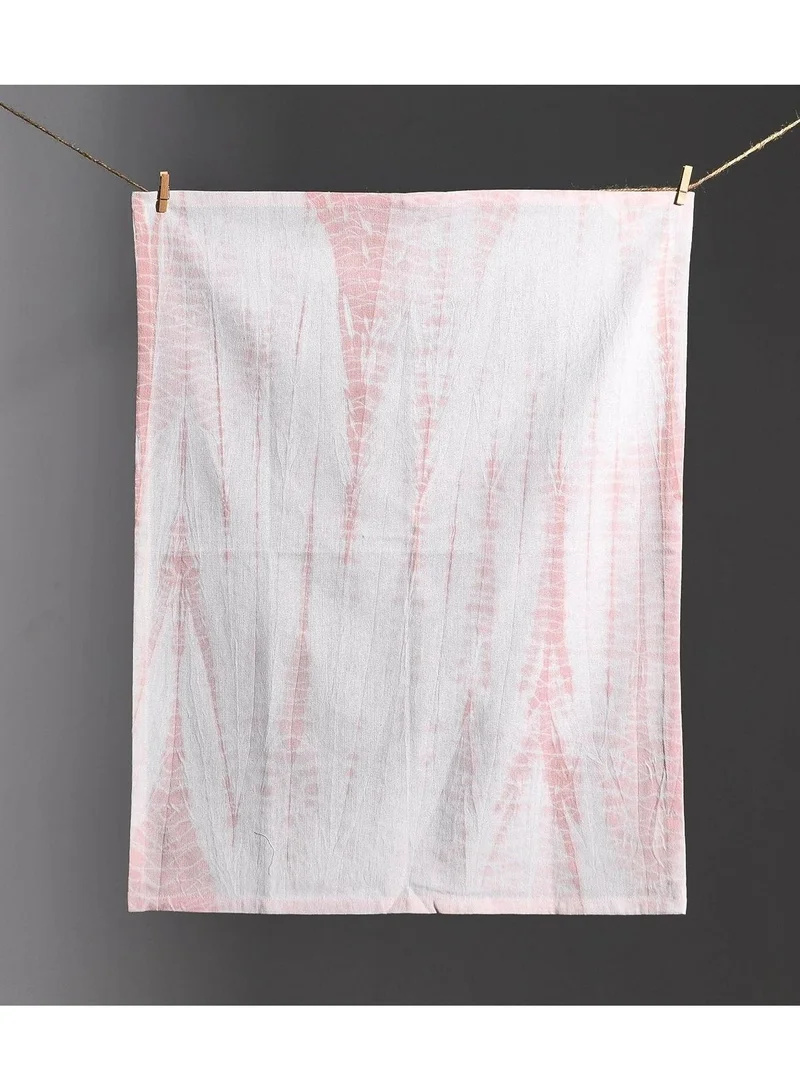 Folkulture Folkulture Kitchen Towels or Dish Towels for Kitchen Set of 3, 20x26 Inches Tea Towels with Hanging Loop  Modern Dish Cloths or Flour Sack Towels for Farmhouse Decoration  100% Cotton Indie Blush