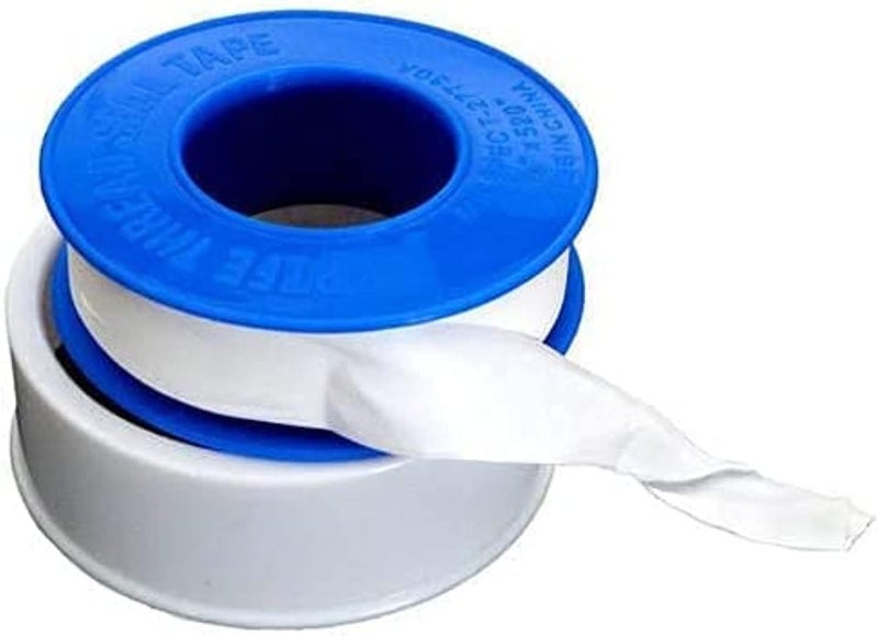 AQ AQSON محول AQSON CP مع شريط تفلون لخرطوم الغسالة - 3/4 × 1/2 بوصة - Image 2