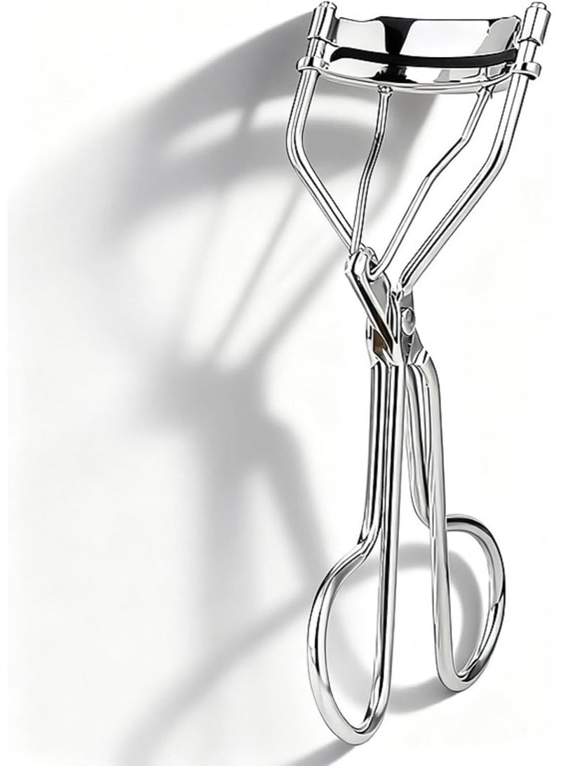 Myonly Professional Eyelash Curler - for All Eye Shapes - Classic Stainless Steel Design with Comfort Grip (Stainless Steel) - Image 4