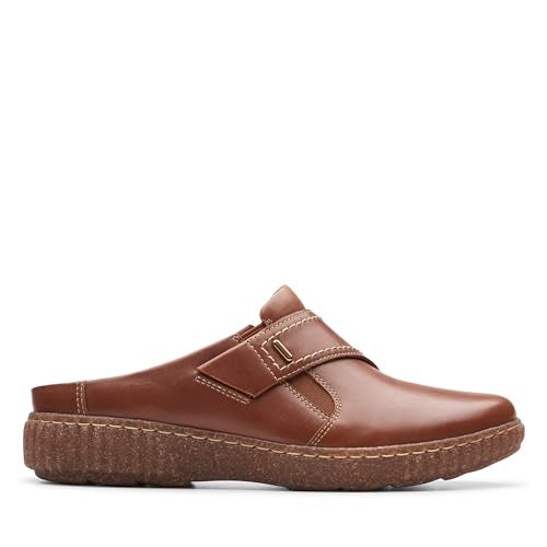 clarks حذاء كلاركس النسائي كارولين باي مولي، جلد بني، 5 - Image 2