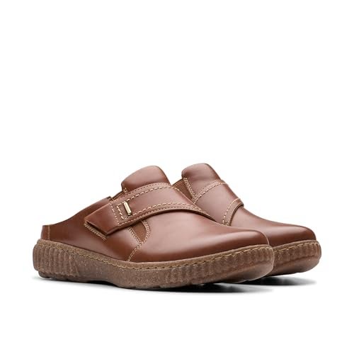 clarks حذاء كلاركس النسائي كارولين باي مولي، جلد بني، 5 - Image 5