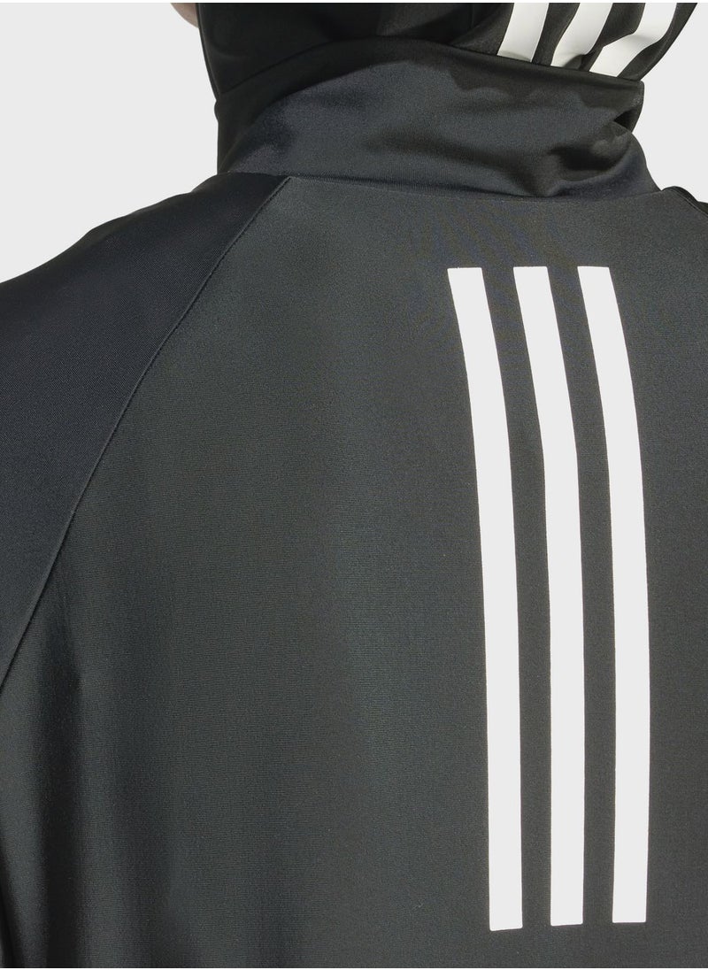 Adidas - 3 Stripes Swimtop - Image 1
