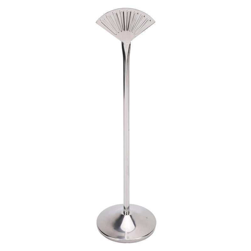 Fan Shape Stainless Steel Place Card Holder Stable Base for Weddings and Parties - Image 2