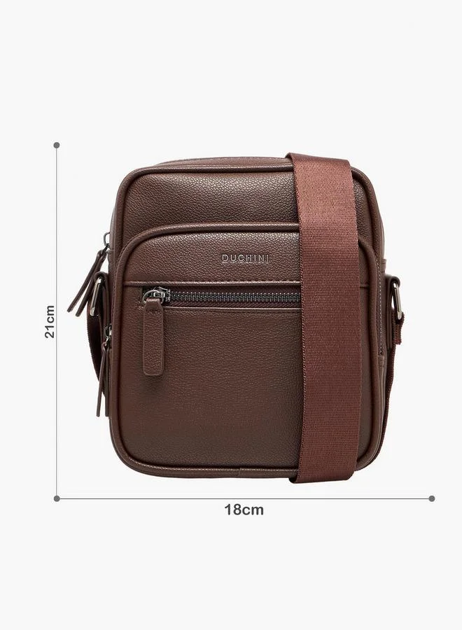 DUCHINI Men Solid Crossbody Bag