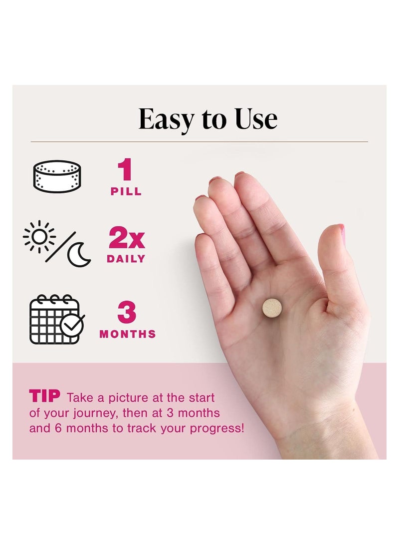 Viviscal Hair Growth Supplements for Women Fuller Hair with Collagen Complex 60 Tablets - Image 4