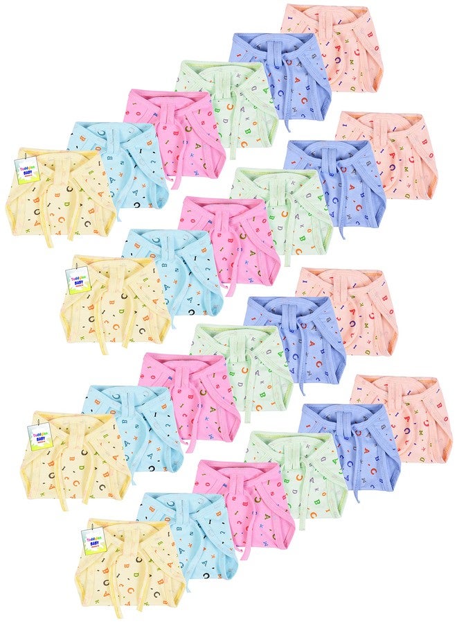 Toddylon Baby Products New Born Baby Clothes | Cloth Diapers | Langots | Nappies | Cotton | Reusable | Washable | Nappy (0-6 Months, Pack of 20) - Image 2