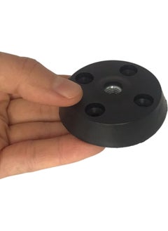 Glaswen 3 Pieces Flat Leg Base Black Furniture Table Coffee Table Leg Connector Plastic  - Image 4