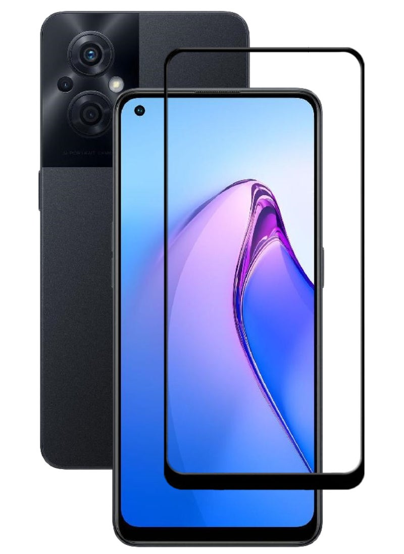 ACLIX Antistatic ESD Dustproof Premium Quality High Definition Tempered Glass Screen Protector Designed For Oppo Reno8 Z - Image 1