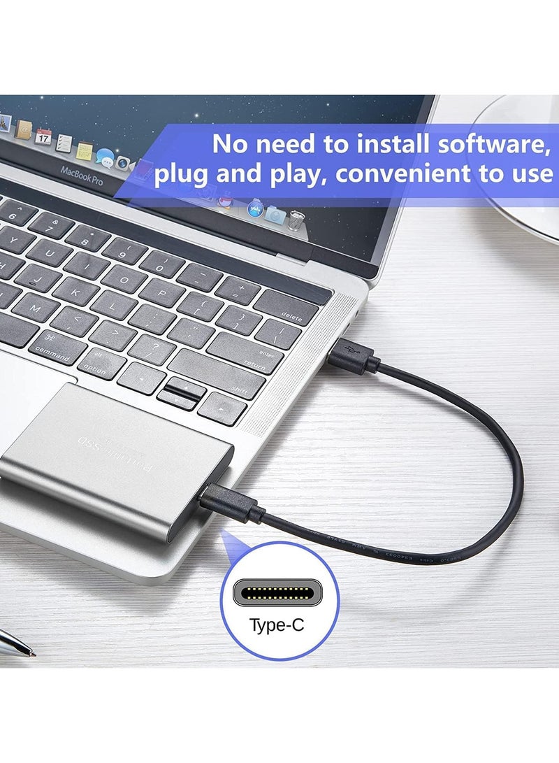 ارواق محرك الأقراص الصلبة الخارجي المحمول سعة 1 تيرابايت USB 3.0 SSD خارجي للكمبيوتر الشخصي Mac والكمبيوتر المحمول وسطح المكتب مقاس 2.5 بوصة - Image 2