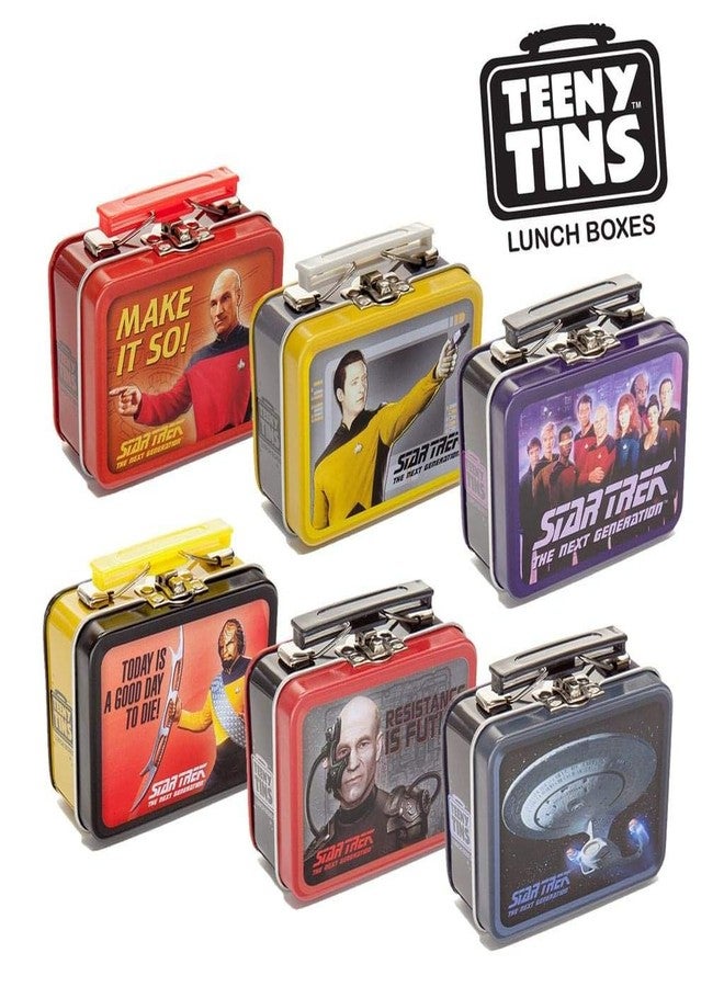 Star Trek The Next Generation Teeny Tin Lunch Box, Set of 3 Random Designs - Image 4