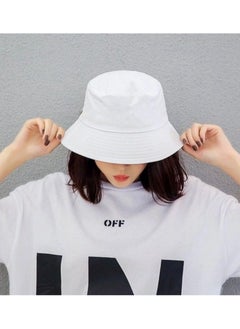 Generic Foldable sun cotton unisex bucket travel hat  - Image 2