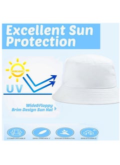 Generic Foldable sun cotton unisex bucket travel hat  - Image 1