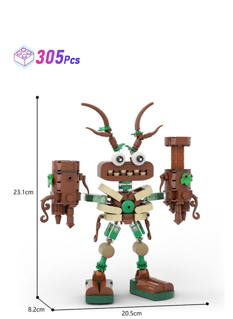 305 Pcs My Singing Monster Game Toys Building Block Gift For My Singing Monster Game Fans Girls And Boys
