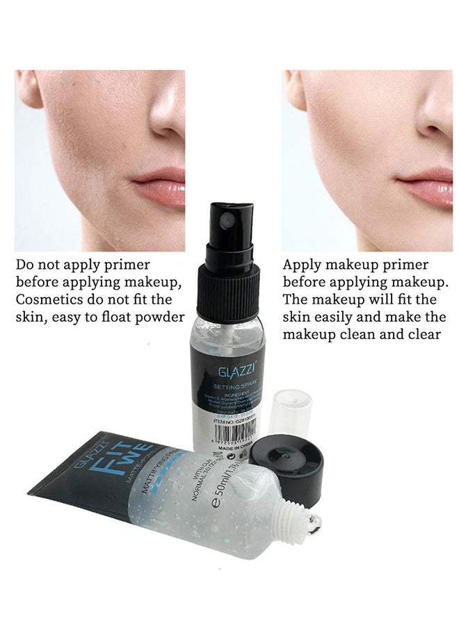 2 Piece Makeup Stting Spray Mattifying Primer Set