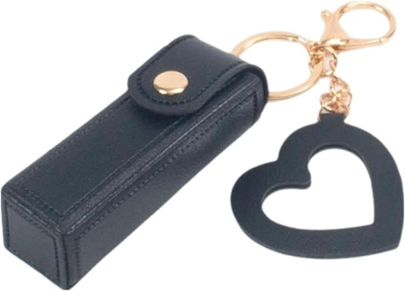 20 PCS Lipstick Bag Mini Bags Keychain PU Leather Lip Gloss(F) - Image 1