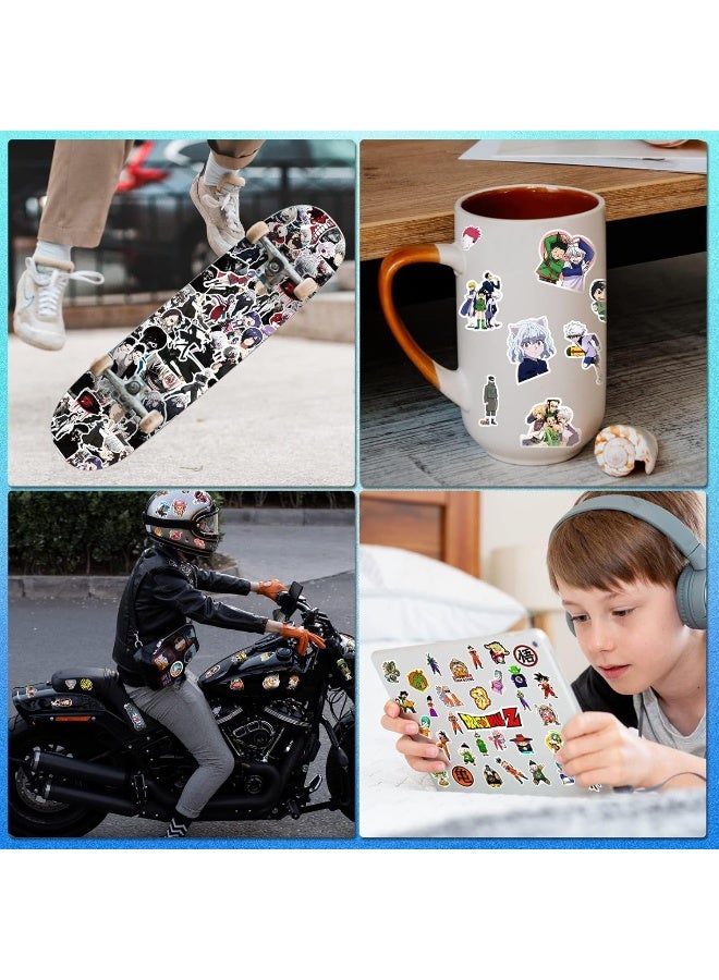 Arme Large Anime Stickers Mixed Pack, 600Pcs Mixed With Classic Anime Theme Sticker Pack, Vinyl Waterproof Stickers and Decals for Bottles, Laptops, Skateboards and Notebooks - Image 4