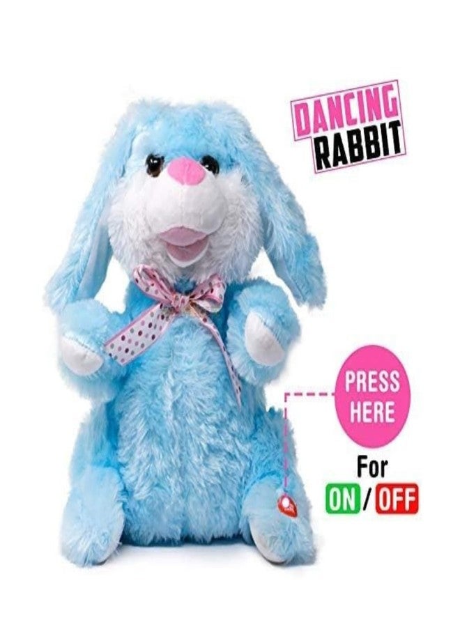 Space Enterprises Dancing Rabbit Musical Singing Plush Soft Toy | Interactive Bunny Stuffed Animal with Music & Movable Ears | Ultra-Soft Huggable Cuddly Doll. - Image 4