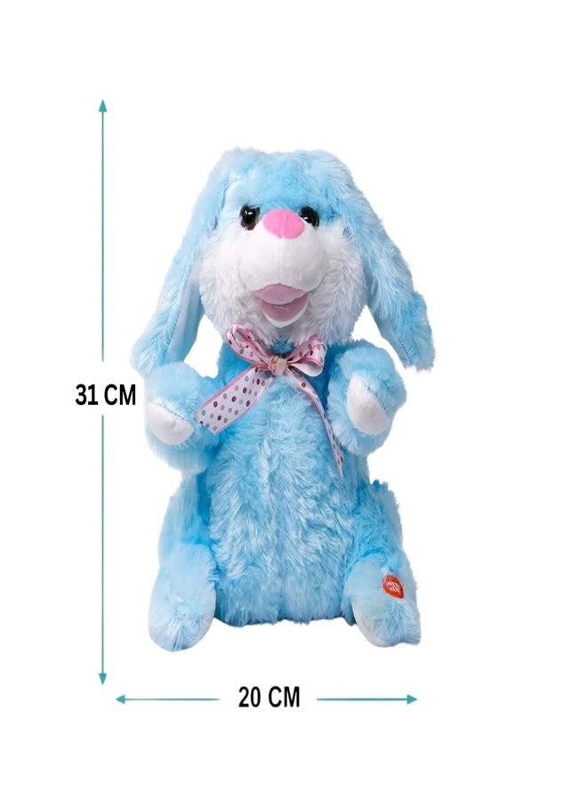 Space Enterprises Dancing Rabbit Musical Singing Plush Soft Toy | Interactive Bunny Stuffed Animal with Music & Movable Ears | Ultra-Soft Huggable Cuddly Doll. - Image 2