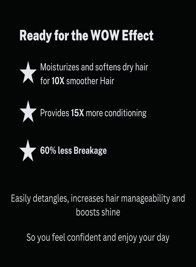 Morfose Professional Two Phase Leave-in Conditioner for Dry, Damaged, or Brittle Strands, Repairs and Protects, Damage, and Split Ends, 13.52 Fl Oz (Milk Therapy) - Image 3