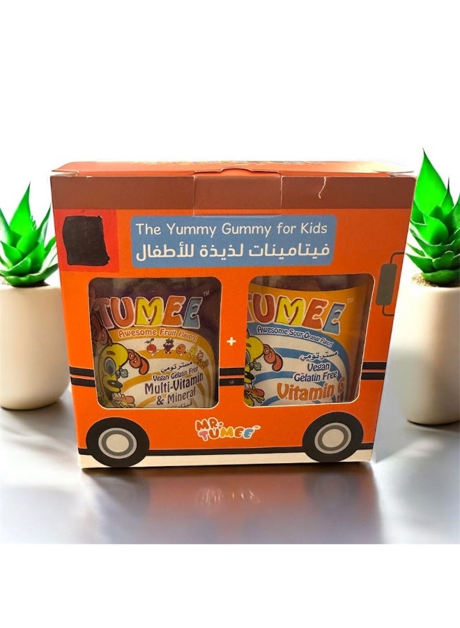 MR.TUMEE Children's nutritional supplement to boost immunity, containing all vitamins plus vitamin C