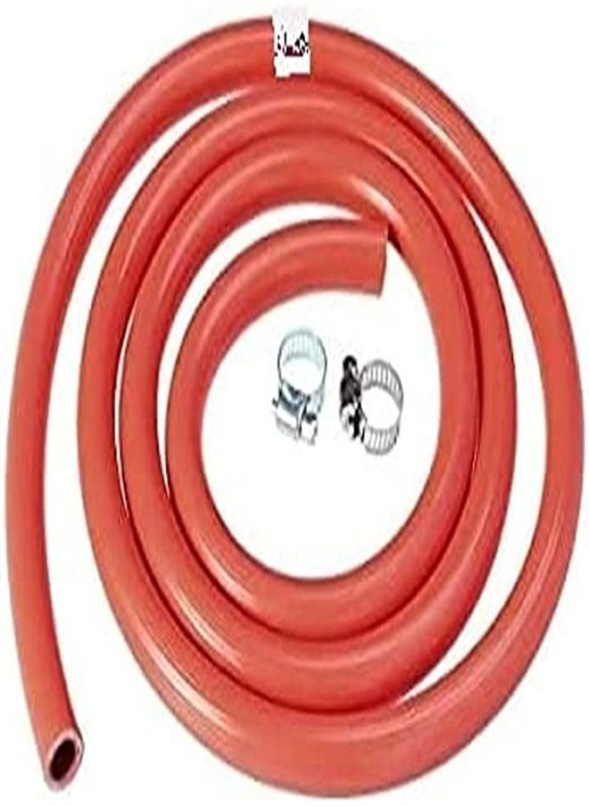 ABBASALI Abbasali New 150cm Flexible Gas Pipe Tubing Quick Connect/disconnect Hose Assembly Rubber Natural Liquefied Gas Stove Water Heater Gas Tube With 2 Fittings 