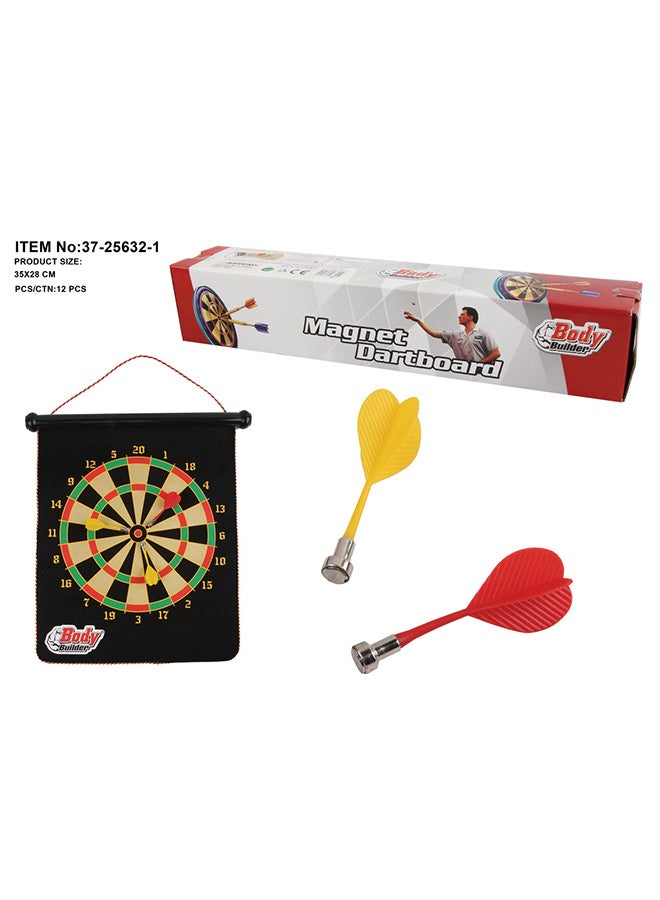 Body Builder Magnetic Dart Board Set 15inch - Image 4