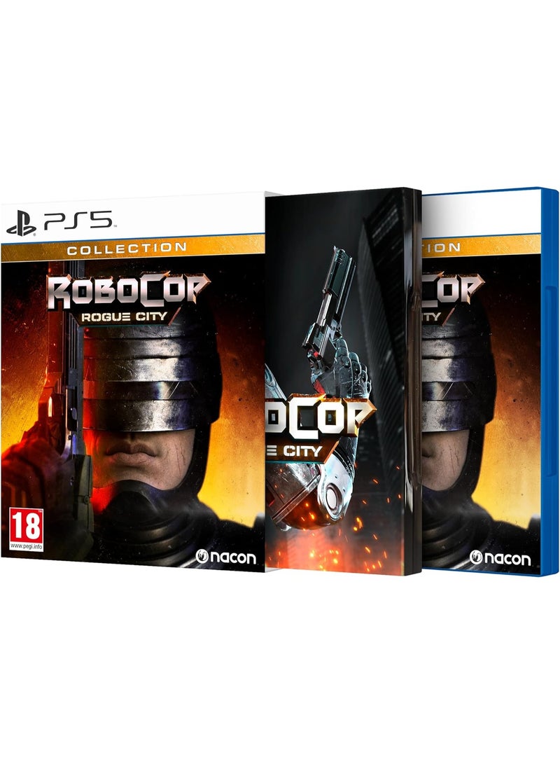 ناكون RoboCop: Rogue City Collection – Sci-Fi First-Person Action Shooter – PlayStation 5 - Image 1