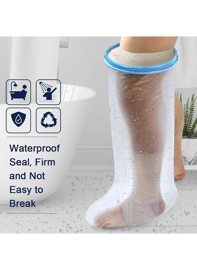 MVAQKLM  100% Waterproof Leg Cast Cover for Showering Reusable Covers for Leg and Foot Surgeries Cast Bag  - Image 5