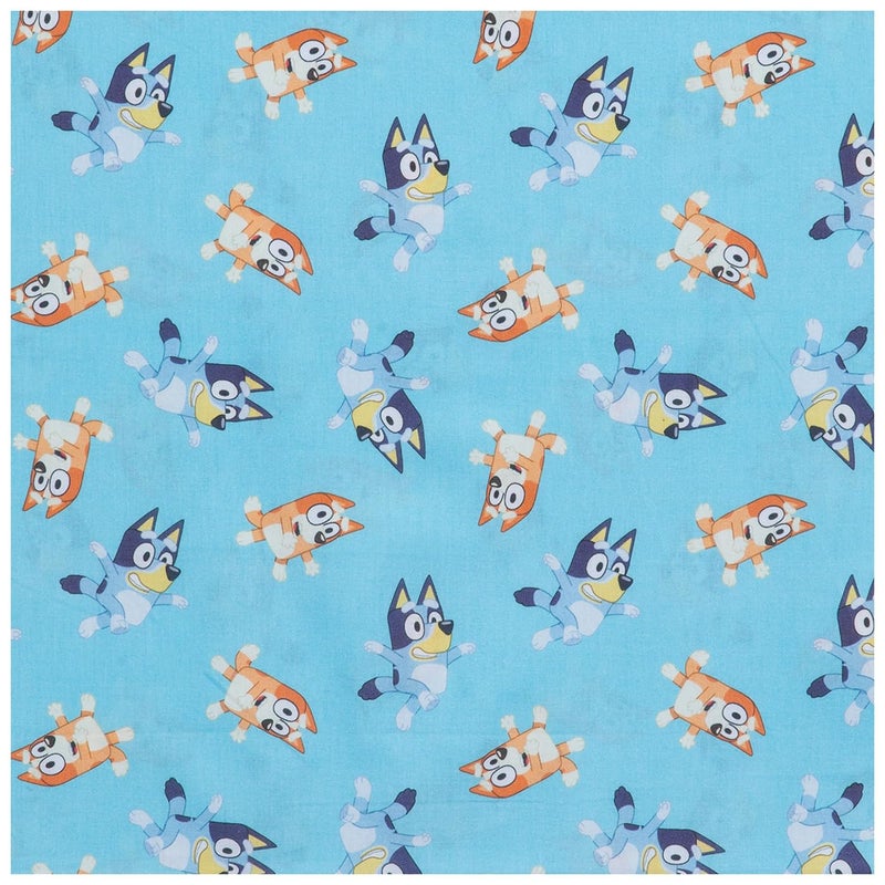 Hobby Lobby Bluey Bingo Cotton Calico Fabric 1 Yard Printed Sewing Lightweight Precut Fabric for Clothes Homeware Accessories - Image 3