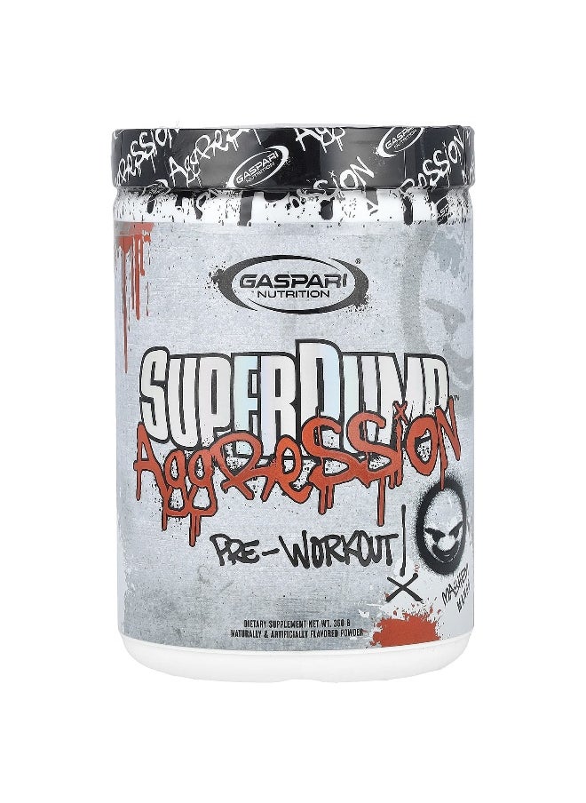 Gaspari Nutrition Gaspari Nutrition, SuperPump Aggression™ Pre- Workout, Mayhem Mango, 360 g  - Image 1