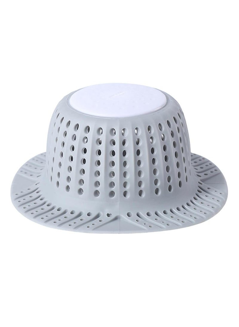 Oasisgalore Silicone Bathtub Drain Protector Hair Catcher for Pop-Up Stoppers & Regular Drains  - Image 1