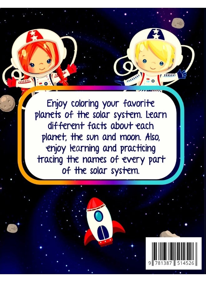 Solar System Coloring Book  - Image 2