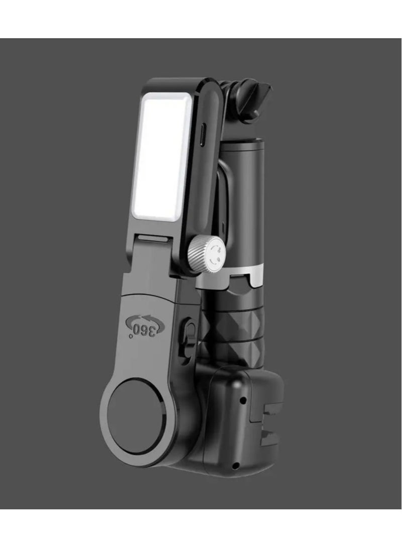 JAJEEK ECellStreet Gimbal Q18 Stabilizer Desktop Following The Shooting Mode Smartphone Selfie Stick Tripod With Fill Light - Image 3