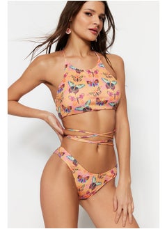 trendyol Animal Patterned Regular Leg Bikini Bottom TBESS23BA00050  - Image 2