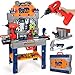 TooyBing Kids Tool Bench Set with Electric Drill and Realistic Tools Construction Workbench Playset Toy for Toddler 35 Easy Set up Kids Boy Toys Birthday Gifts for Boys Age 3 4 5 Year Old - Image 3