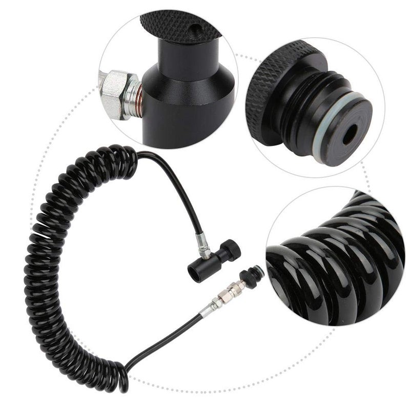 Aluminium Paintball Remote Coil Hose High Pressure 3000psi Air Line - Image 5